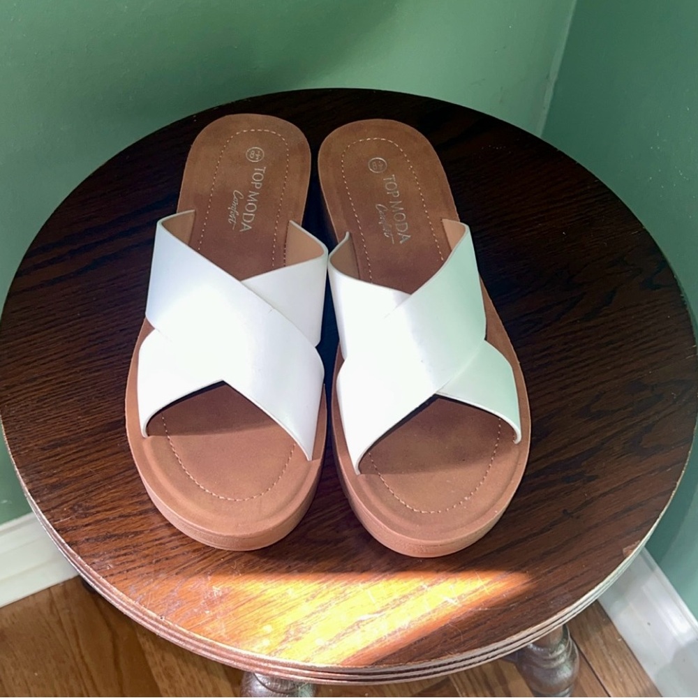 Top Moda Comfort Sandals 8.5